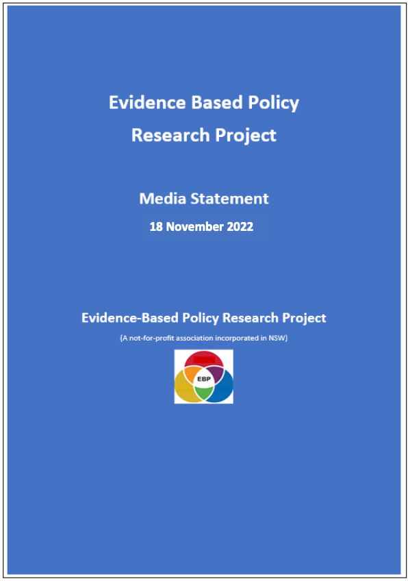 Evidence Based Policy Research Project